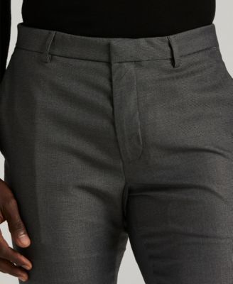 Men's Slim-Fit Flat Front Dress Pants