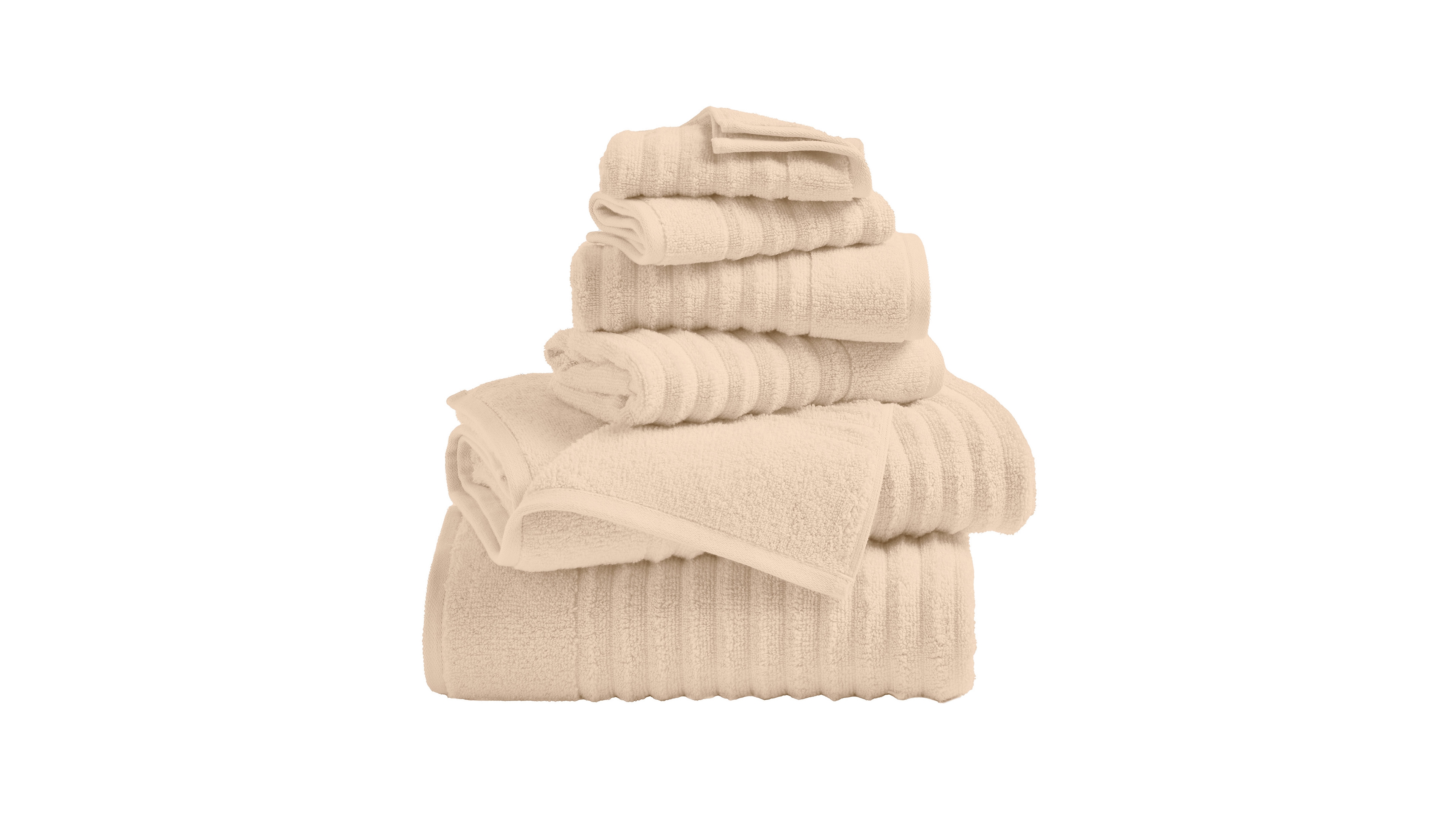Linery & Co. Luxury 100% Combed Cotton 6-Piece Bath Towel Set