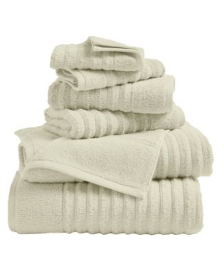 Luxury Combed Cotton 6-Piece Bath Towel Set
