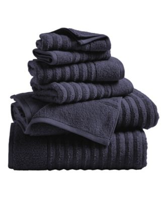 Luxury Combed Cotton 6-Piece Bath Towel Set