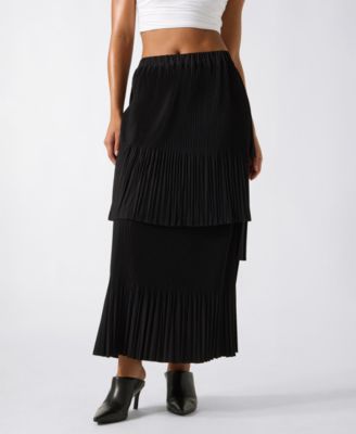 Women's Akira Pleated Maxi Skirt