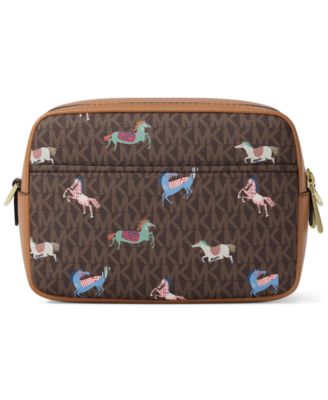 MICHAEL Bryant Mini Double Zip Chain Crossbody Bag