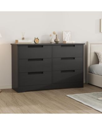 6 Drawer Dresser for Bedroom, Modern for Living Room