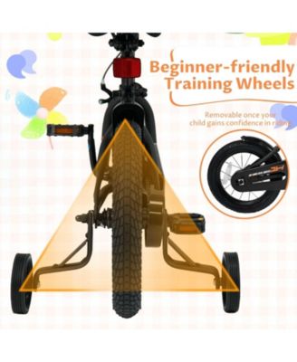 Kids Bike Sport Bicycle with Removable Training Wheels
