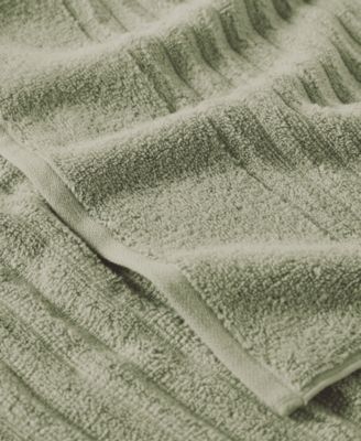 Luxury Combed Cotton Bath Towel Set, 4-Piece