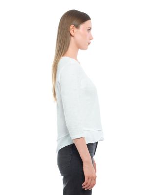 Women's 3/4 Sleeve Mock Layer Tee