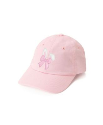 Girls Coquette Easter Bunny Patch Baseball Hat