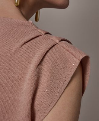 Women's Asymmetric Mock Neck Sweater