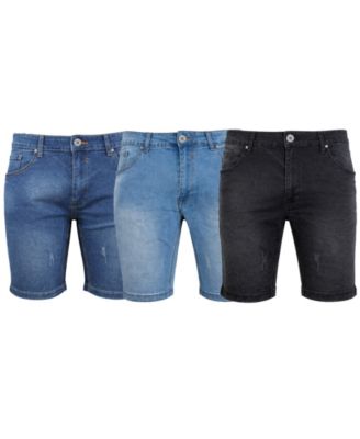 Men's Slim-Fit Shorts, 3-Pack