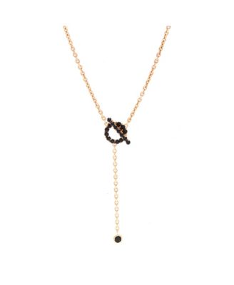 Pre-Owned HERMES Finesse Lariat Pendant Necklace