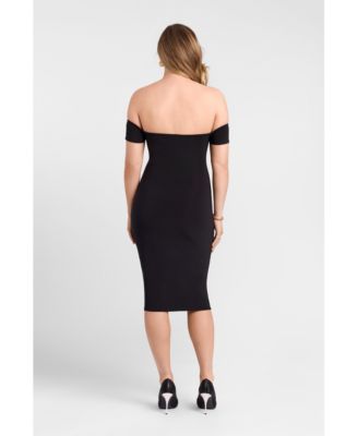 Women's Sculpting Shapewear Midi Dress