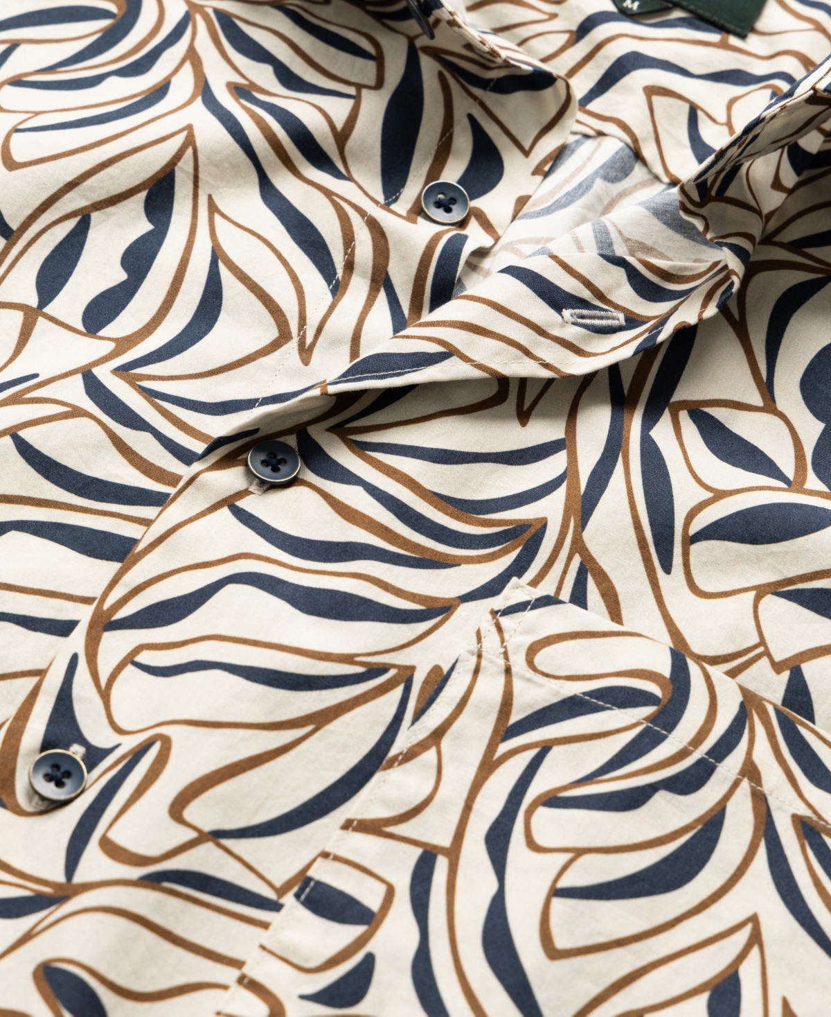 Rodd & Gunn Men's Regular Fit Palm Brook Short Sleeve Cotton Shirt