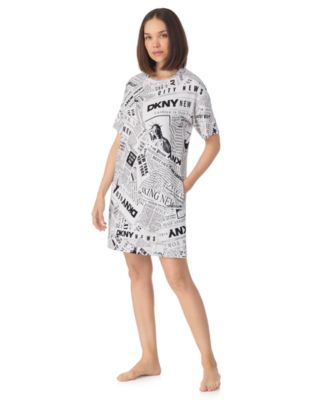 Women's Short-Sleeve Pull-On Sleepshirt