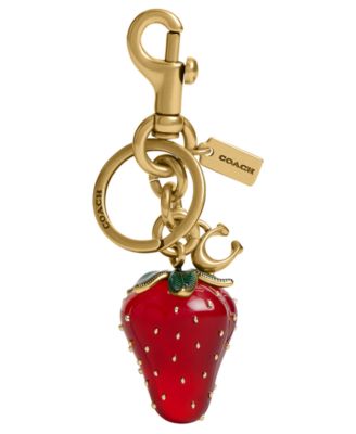 Strawberry Resin Bag Charm