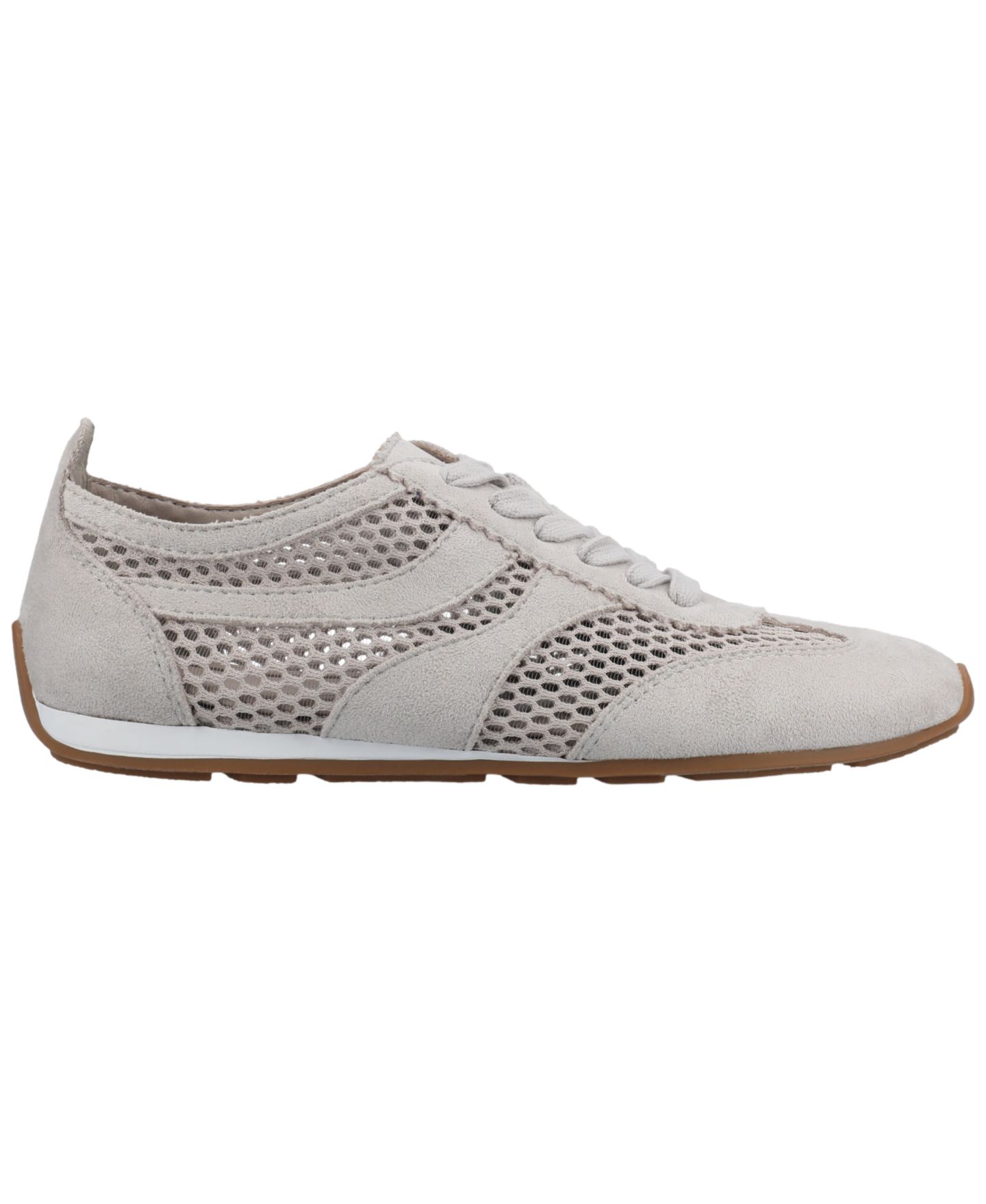 Женские кроссовки Journee Collection Chasse Mesh Lace-Up, цвет: Серый — фото 2