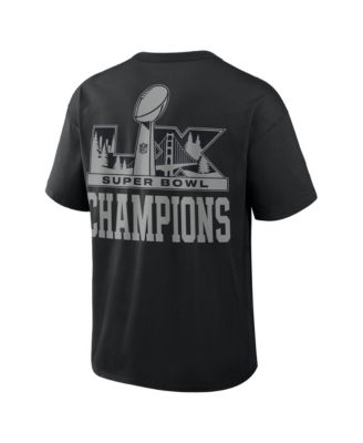 Men's Black Seattle Seahawks Super Bowl LX Champions Locker Room Trophy Collection T-Shirt