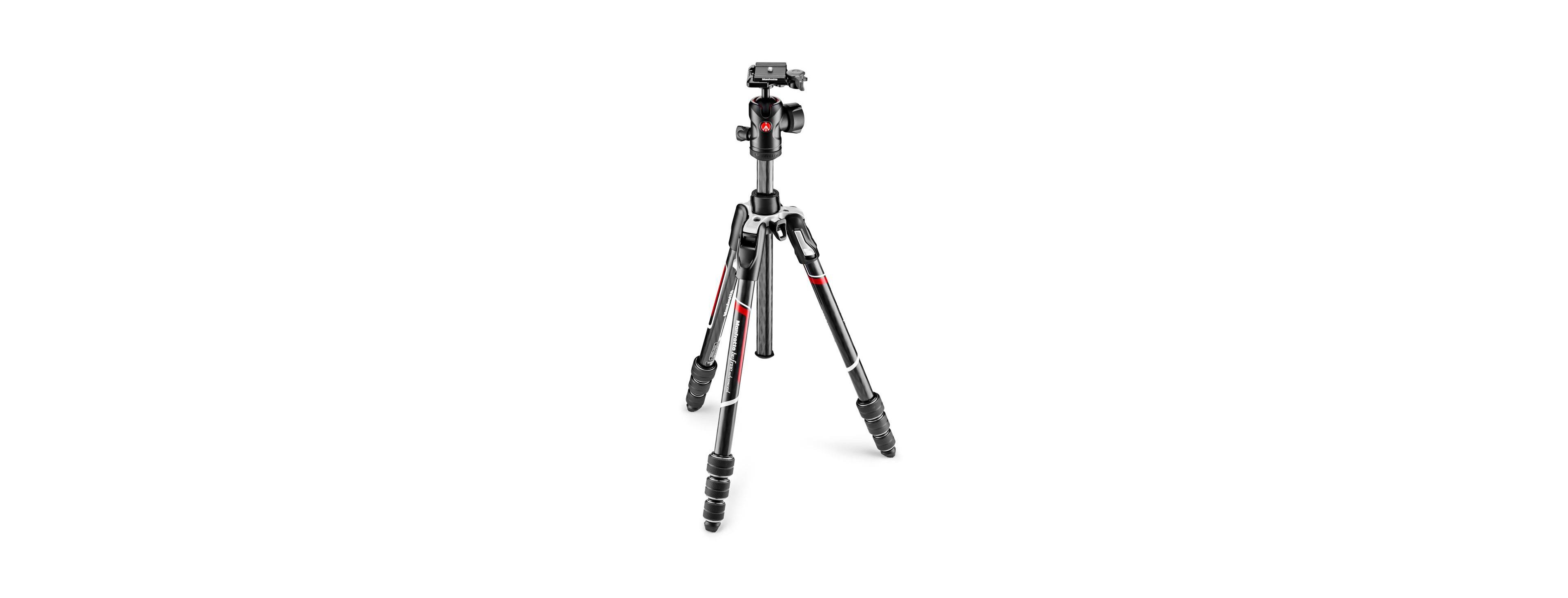 Manfrotto Befree Advanced 4-Section Carbon Fiber Travel Tripod with 494 Center Ball Head