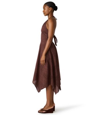 Women's Dalina Halter Neck Eyelet Dress