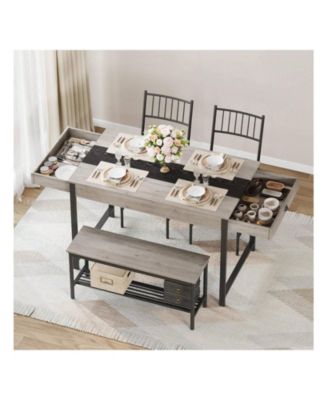 Kitchen Table Home Dining Table Set For 4 Small Kitchen Table And 2 Chairs For 4 for Dining Room, Home Office