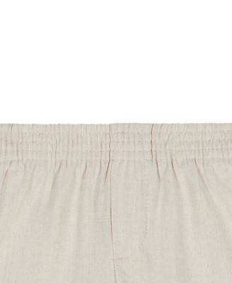 Baby Boys' V-Neck Vest, Shirt and Shorts, 3-Piece Set