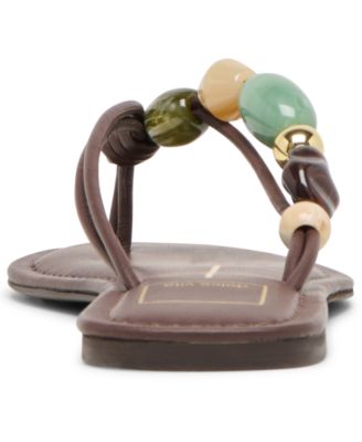 Women's Cely Embellished Thong Flip-Flop Sandals