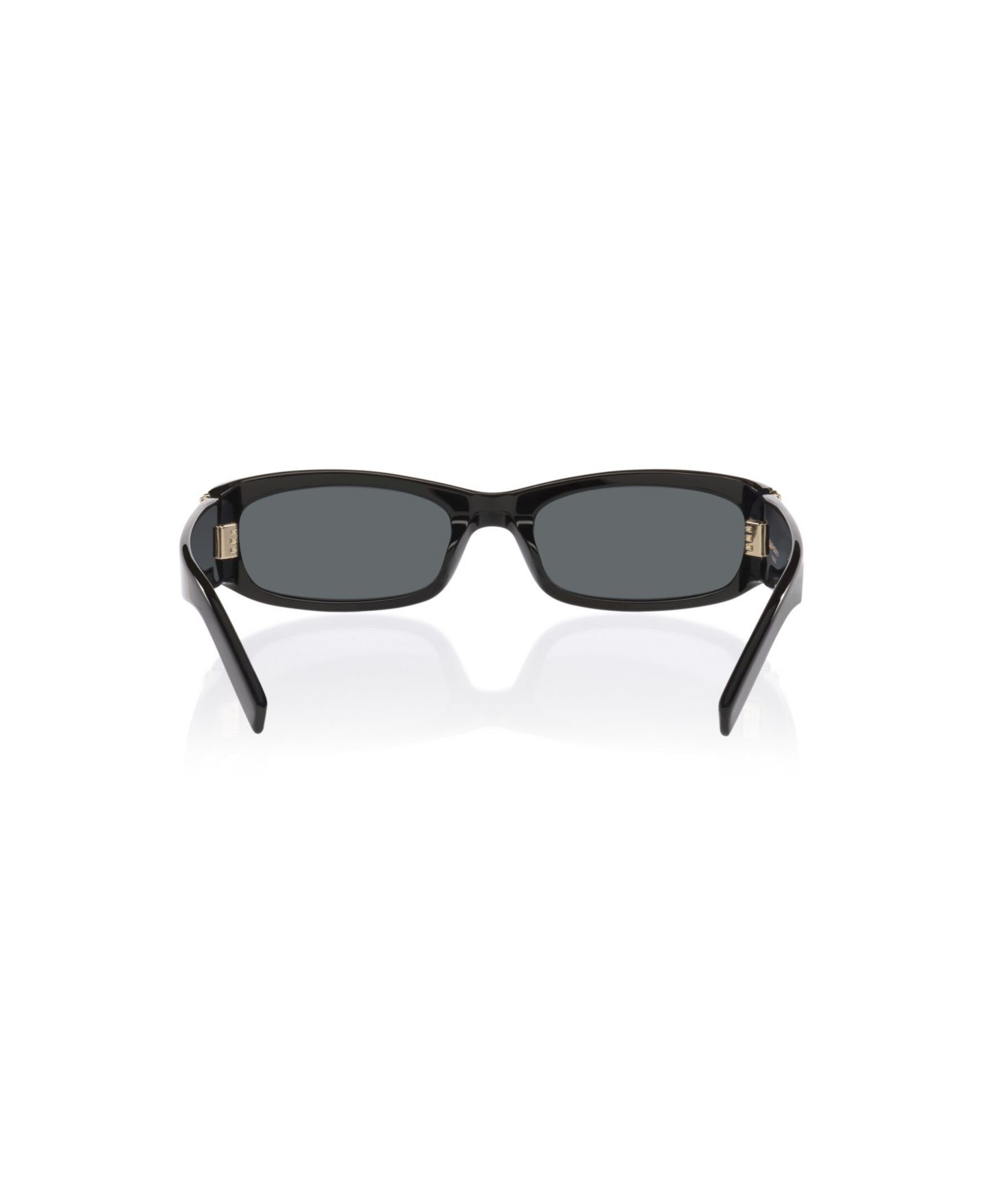 Солнцезащитные очки Saint Laurent Unisex Rectangle Sunglasses, SLM152 YS000914, цвет: Чёрный — фото 4
