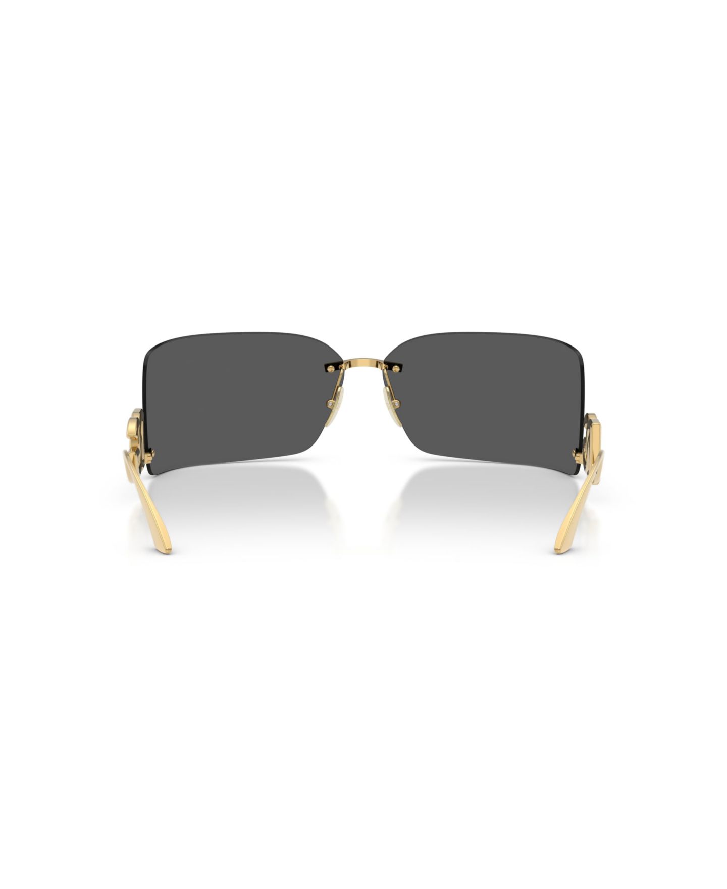 Женские солнцезащитные очки Dolce&Gabbana Rectangle Sunglasses, DG2319, цвет: Золотой — фото 4