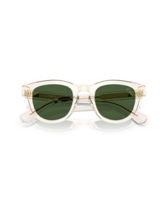 Men's Round Sunglasses, BE4477
