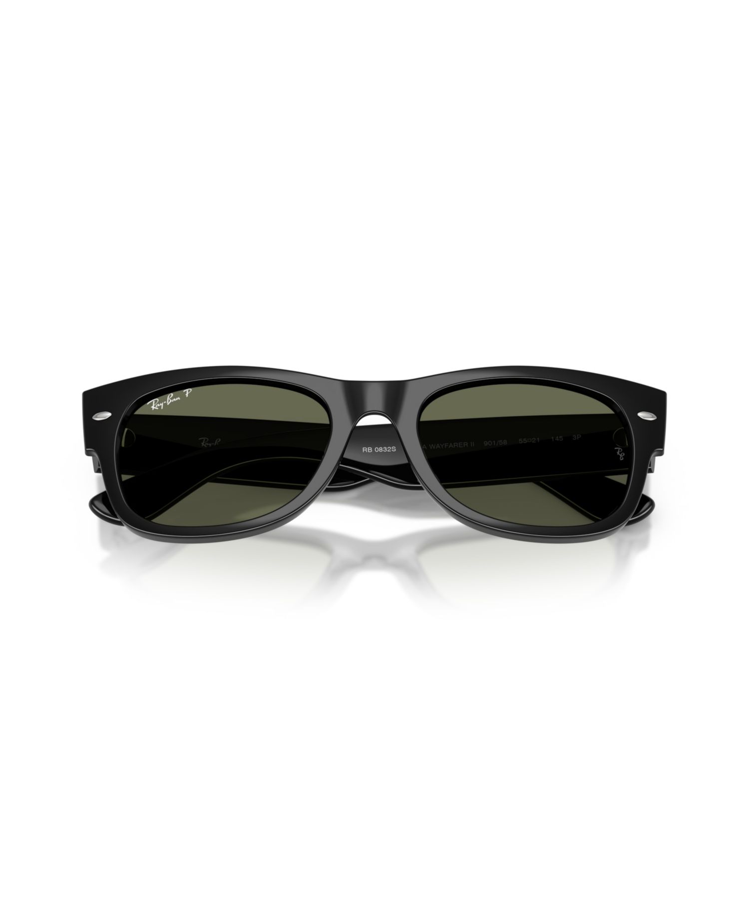 Unisex Polarized Sunglasses, Mega Wayfarer II RB0832S
