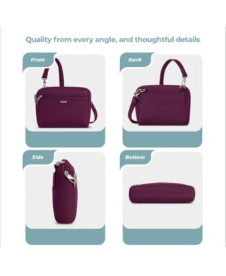 Anti-Theft Classic Convertible 8" Crossbody and Waist Pack