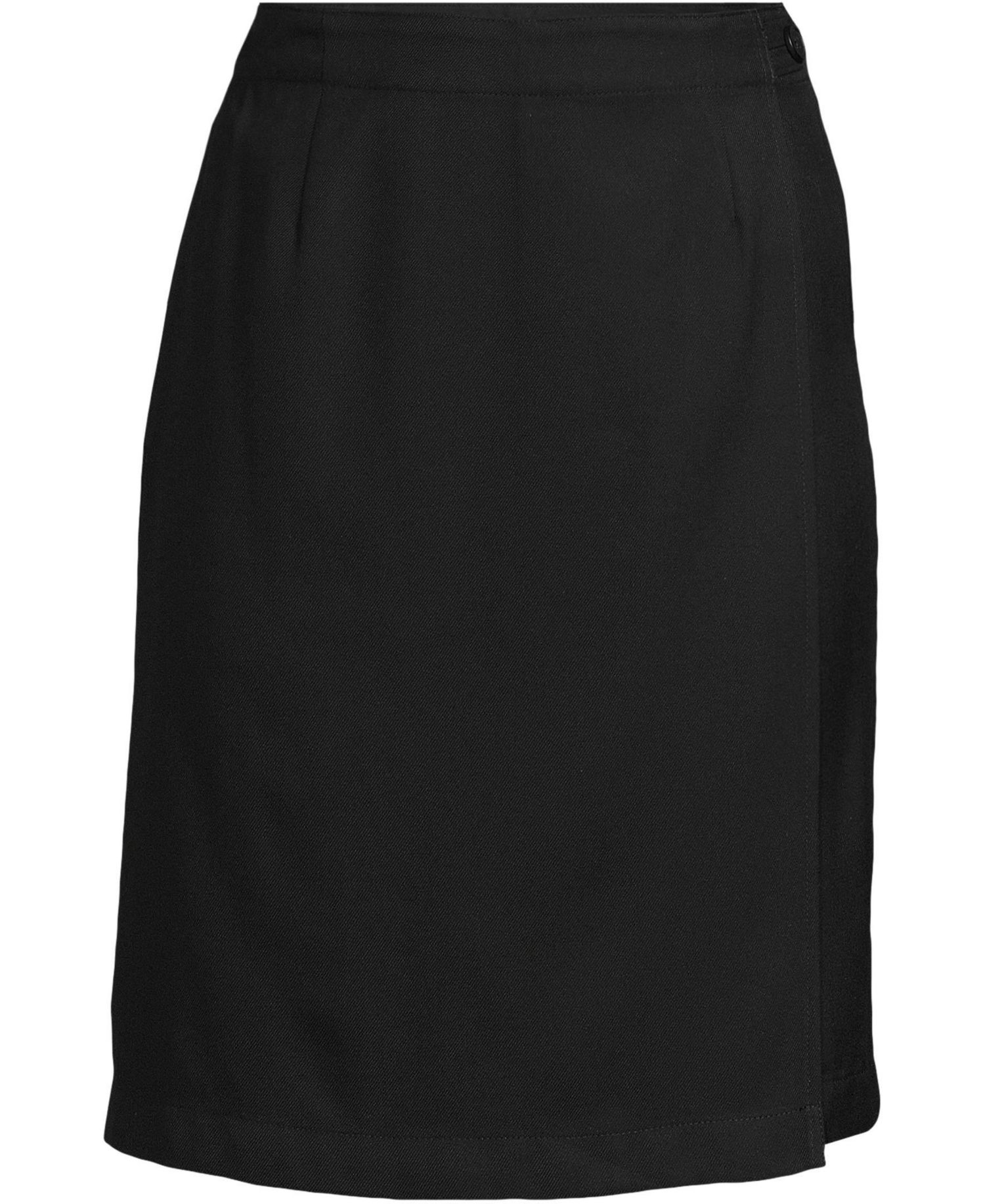 Women's Solid A Line Tab Top of Knee Skort
