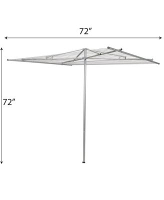 Parallel Clothesline Outdoor Dryer, No-Rust Steel