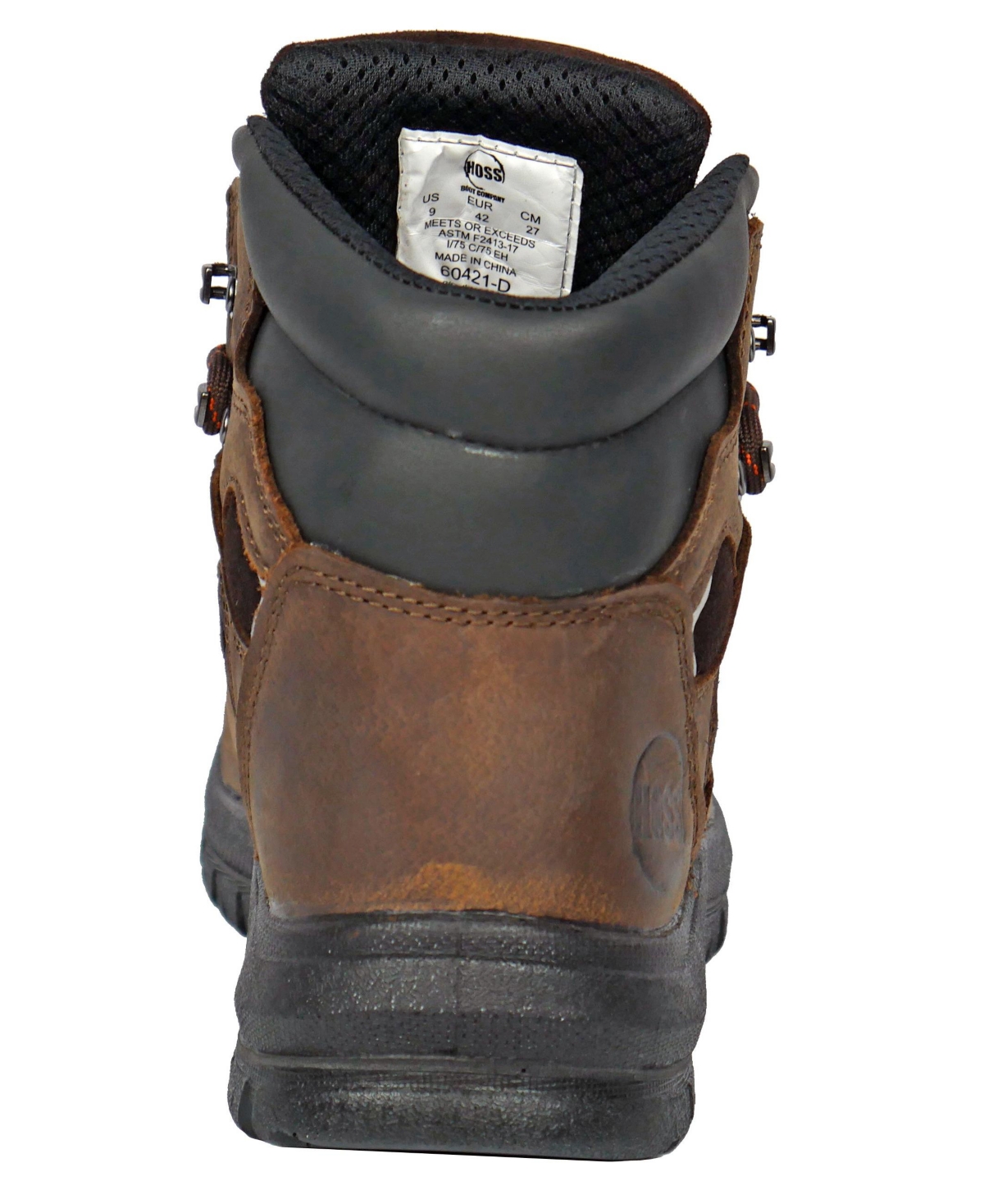 Hoss Boot Company Men's Adam 6 Inch Steel Toe Work
