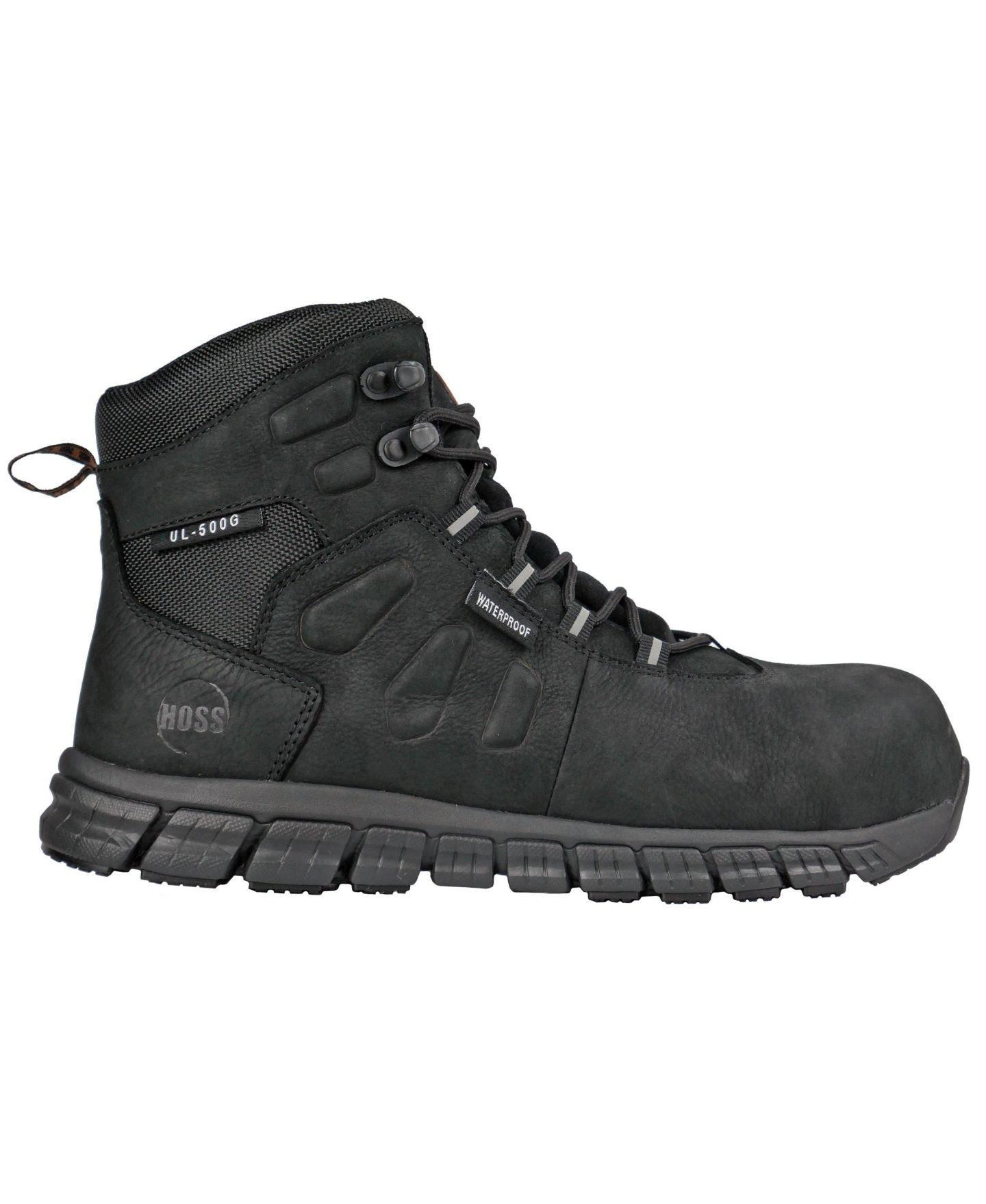 Мужские ботинки Hoss Boot Company Tikaboo 6 Inch UL Composite Toe Waterproof Work Boot, цвет: Чёрный — фото 2