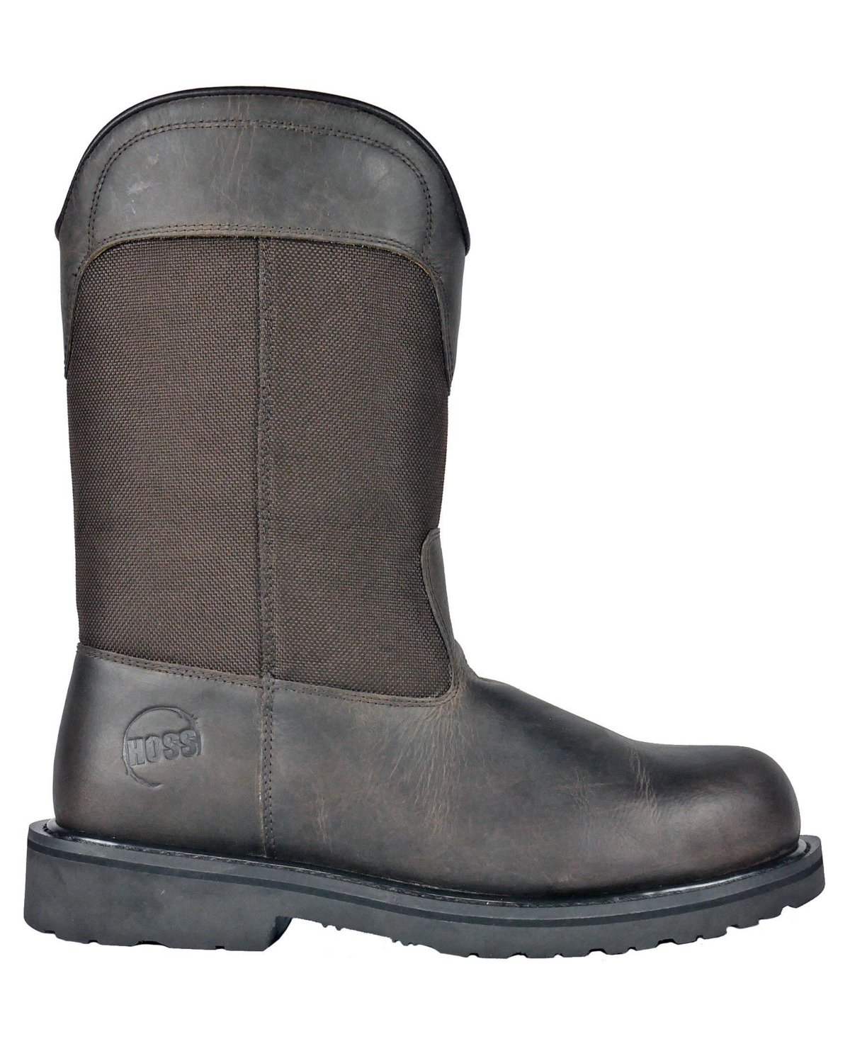 Hoss Boot Company Men's Buck 11 Inch Pull On Steel Toe Work