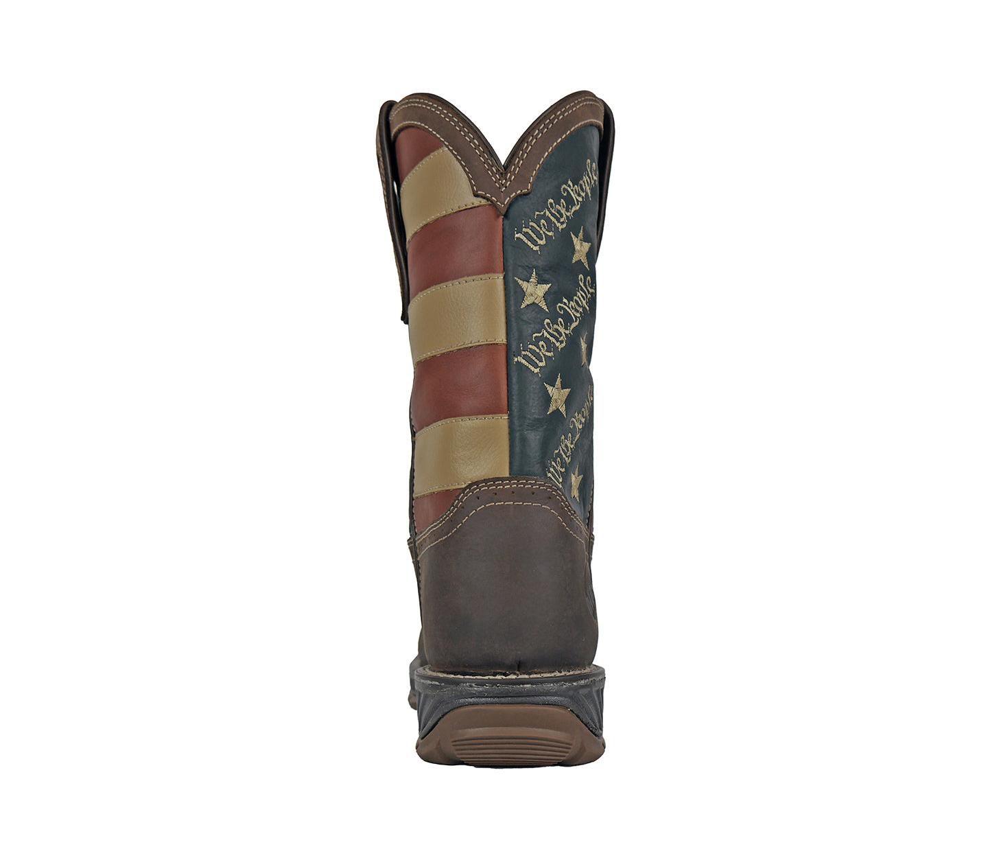 Мужские ботинки Hoss Boot Company HOSS We The People Western Work Composite Toe Boot, цвет: Коричневый — фото 4