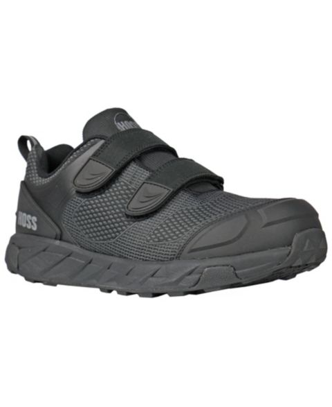 Мужские кроссовки Hoss Boot Company HOSS Buster Velcro Composite Toe Work Shoe, цвет: Чёрный