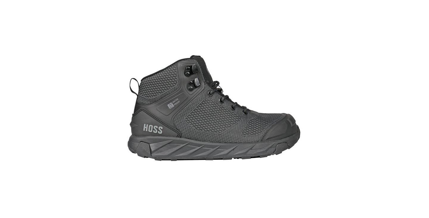 Мужские ботинки Hoss Boot Company Buster Hi Waterproof Composite Toe Work Boot, цвет: Чёрный — фото 5