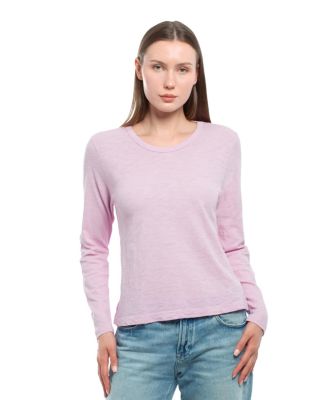 Women's Clothing Baby Fit Long Sleeve Tee