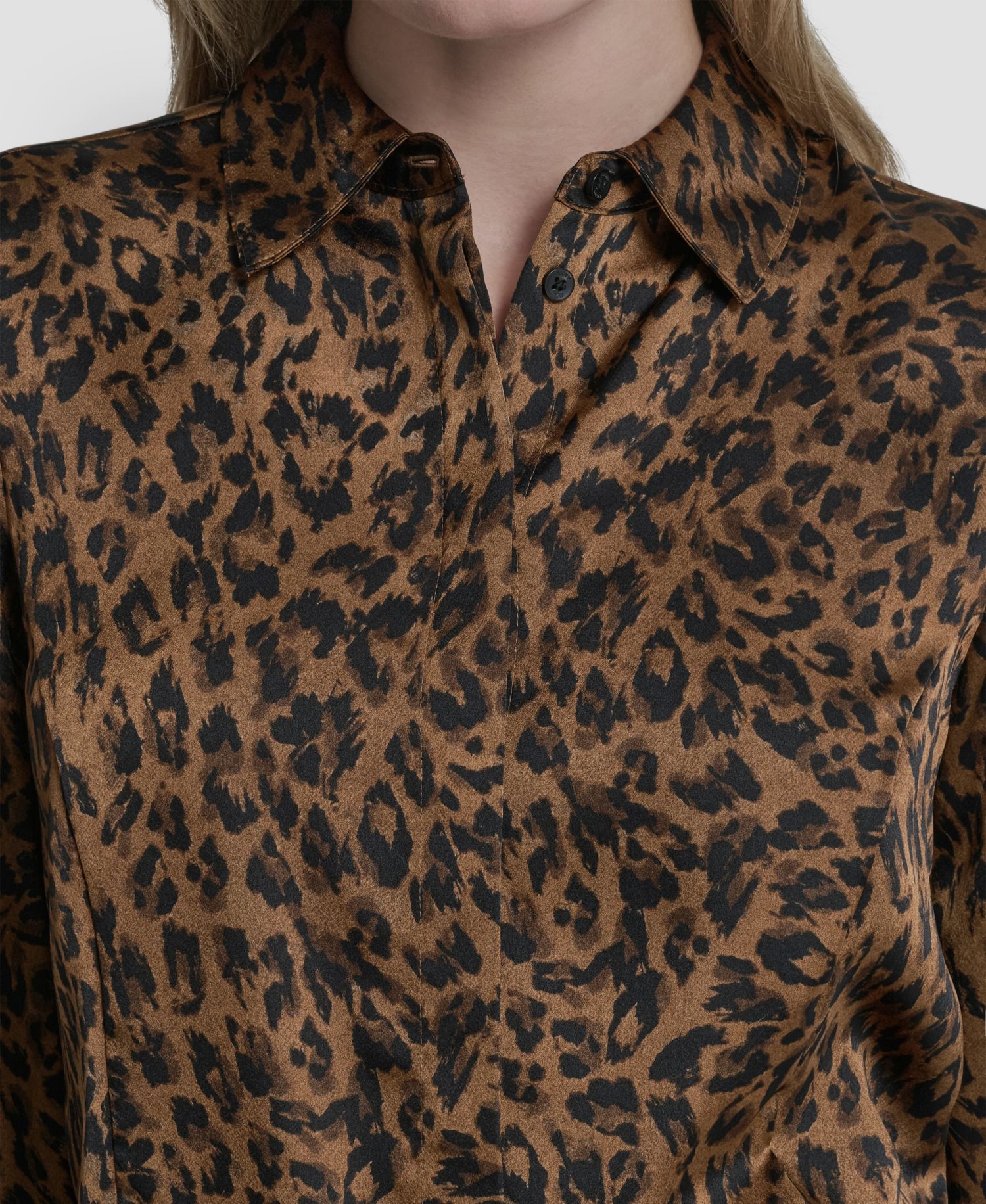 Women's Princess Seamed Long-Sleeve Blouse