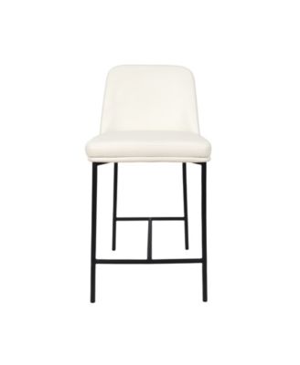 Loft Faux Leather Upholstered Counter Stools, Set of 2