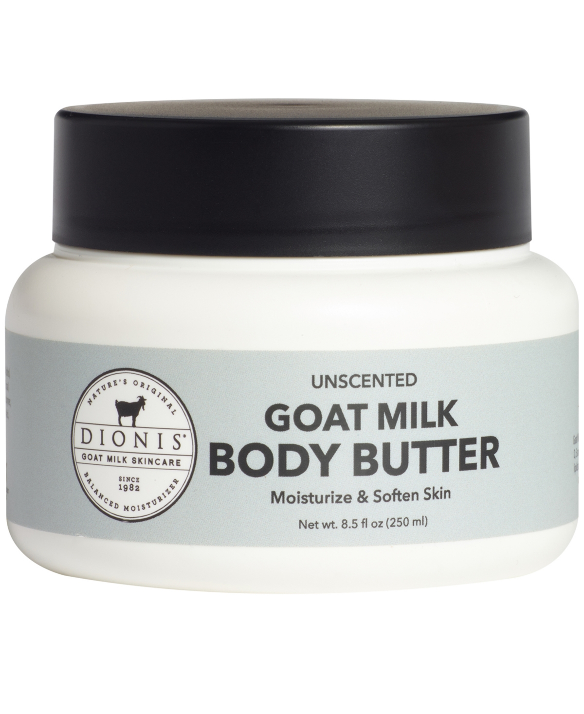 Dionis Unscented Goat Milk Body Butter, 8.5 oz.