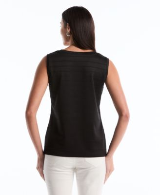 Petite Ottoman Knit Sleeveless Top