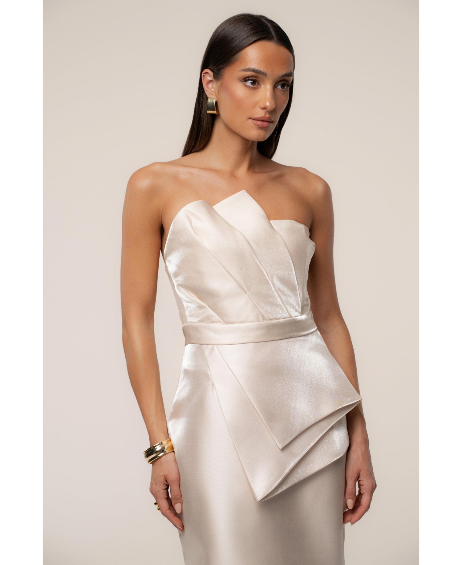 Women's Gala Pleated Top