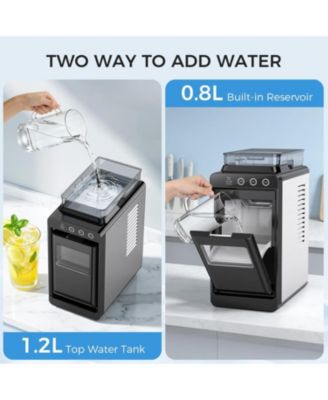 Countertop Ice Maker, 26 lbs/24H Self-Cleaning