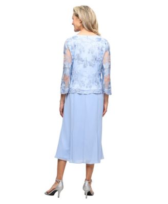 sachin and babi light blue dress Alex Evenings main image 1