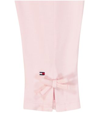 Girls' Toddler 2T-4T Seersucker Tunic Top & Capri Leggings, 2-Piece Set