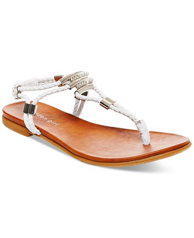 Madden Girl Flexii T-Strap Flat Sandals