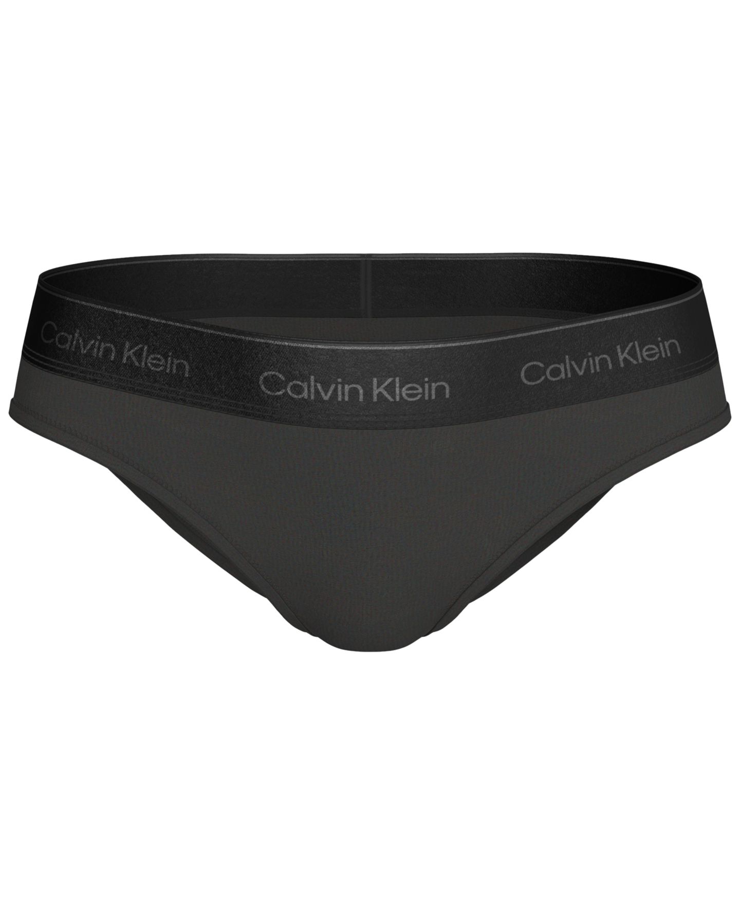 Трусы-бикини Icon, с логотипом, хлопок, модал — Calvin Klein, цвет: Чёрный — фото 6
