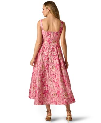 Women's Square Neck Border Gown